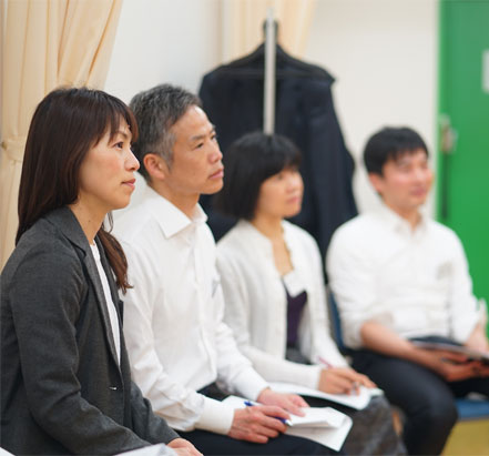 ボイスイメージ・トレーニングの様子